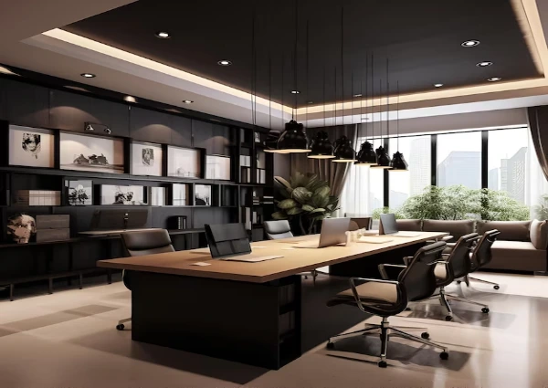 best interior office design by woodstones